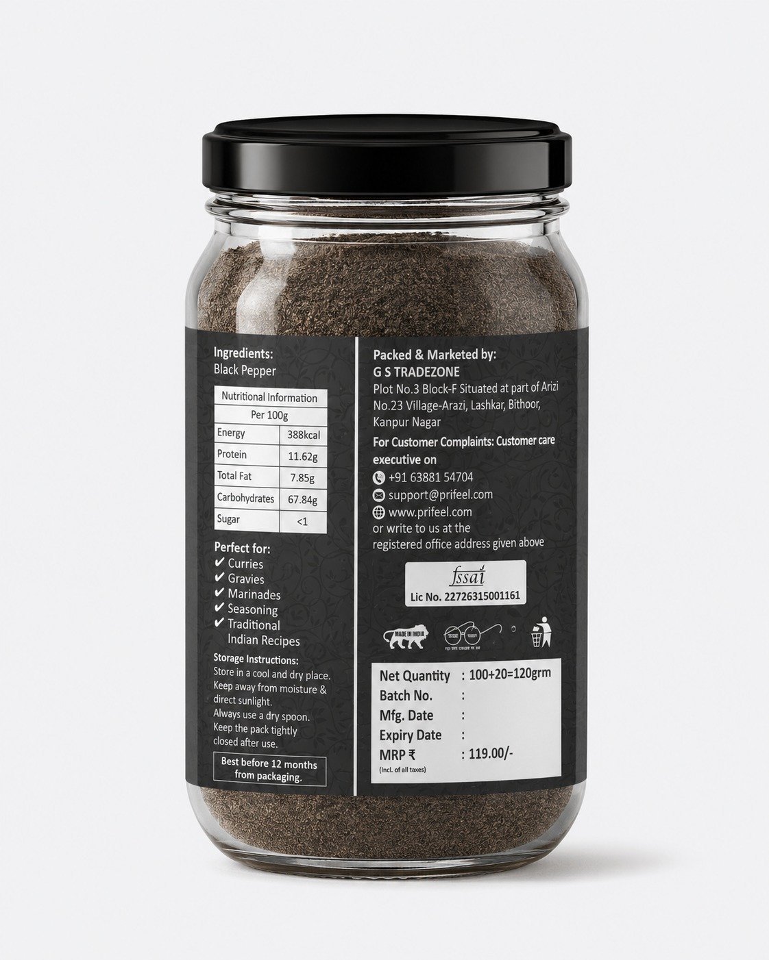 Black Pepper Powder - Image 2