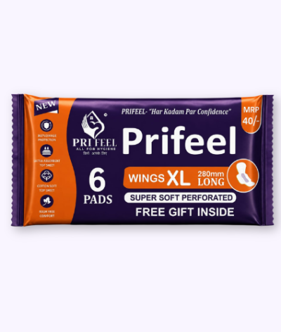 6 XL Wings-Sanitary Pads