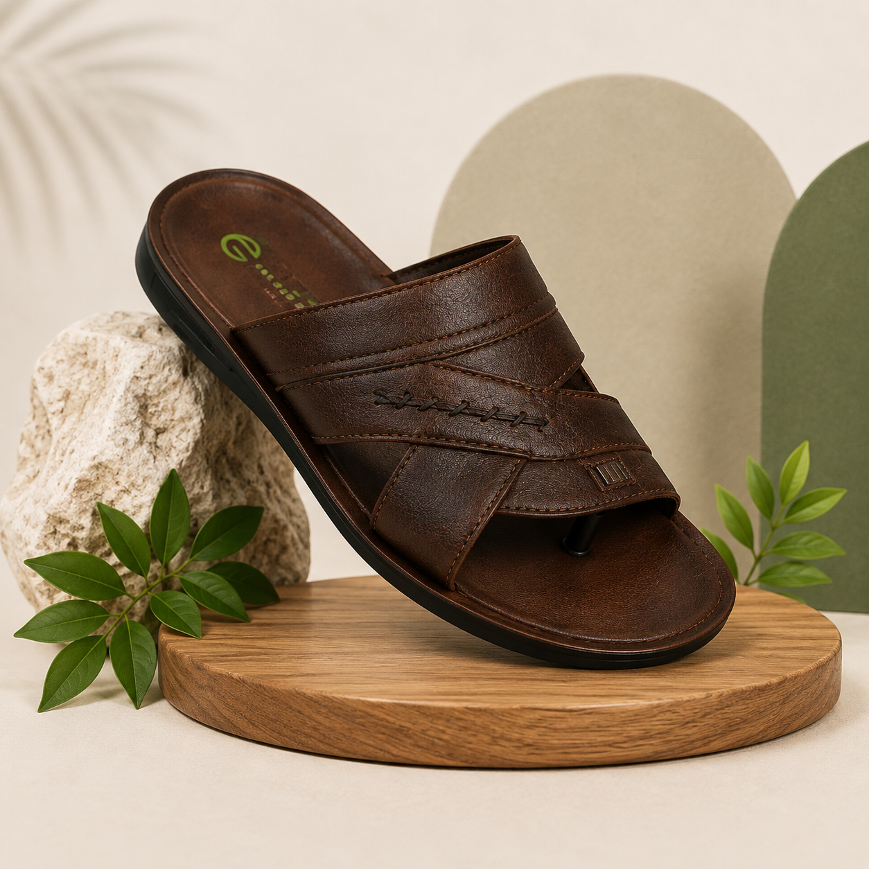 Men's Sandal - Coffee